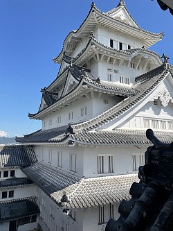 世界遺産　姫路城特別公開の櫓