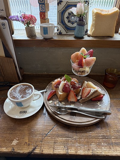 いちごのプレート